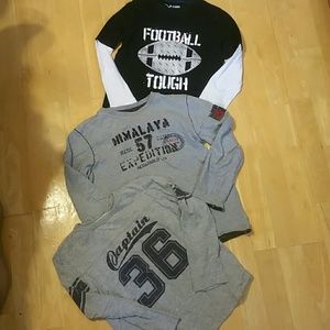 3pc Lot- Boy's  Long Sleeve Shirts